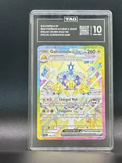 Pokemon Galvantula ex Stellar Crown #168/142 English TAG 10 - Image 1