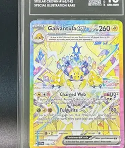 Pokemon Galvantula ex Stellar Crown #168/142 English TAG 10 - Image 5