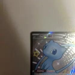 Mew ex 216/091 Holo Pokemon TCG Scarlet Violet Paldean Fates - Image 5