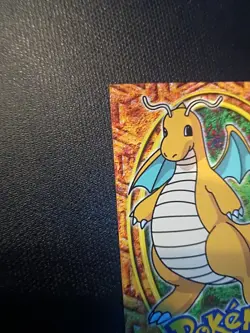 1999 Topps Pokemon Animation Series 1 E12 of 12 #149 Dragonite Blue Logo - Image 3