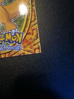 1999 Topps Pokemon Animation Series 1 E12 of 12 #149 Dragonite Blue Logo - Image 5