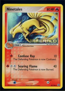 Pokemon EX EMERALD - #38/106 Ninetales - Reverse Holo - ENG - Near Mint/Mint - Image 1