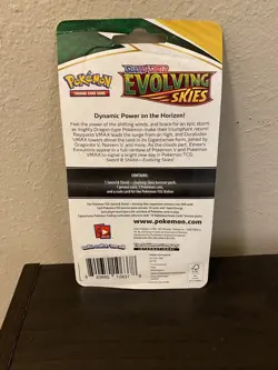Pokemon TCG: Evolving Skies || Galarian Slowpoke Promo Blister Pack Sealed - Image 2