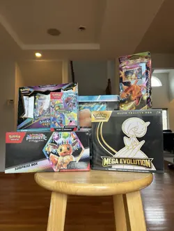 Pokemon TCG Variety Bundle : Shining, Mega, Surging, Prismatic Holiday Lot Bulk - Image 1