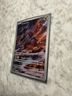 Pokemon TCG Groudon Illustration Rare Paradox Rift 199/182 Near Mint - Image 2