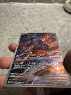 Pokemon TCG Groudon Illustration Rare Paradox Rift 199/182 Near Mint - Image 4