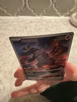 Pokemon TCG Groudon Illustration Rare Paradox Rift 199/182 Near Mint - Image 5