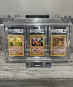 Pokemon Charizard Base Set Shadowless Holo Rare #4 CGC 8.5 - Image 1