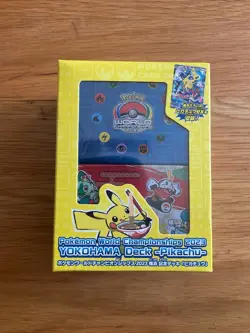 Pokemon World Championships 2023 - Yokohama Japan Commemorative Deck Pikachu - Image 1