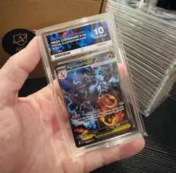 Pokemon TCG Mega Charizard X EX 125/094 🔥 - Ace 10 PERFECT SUBGRADES - Image 3