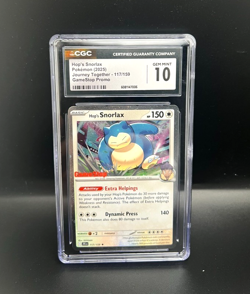 Pokemon Hop’s Snorlax 117/159 Journey Together GameStop Promo CGC 10 - Image 1