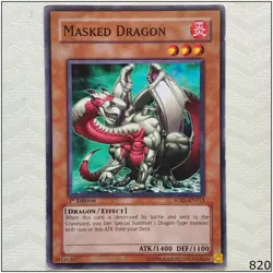 Masked Dragon - SDRL-EN013 - Common 1st Edition Yugioh - Image 1