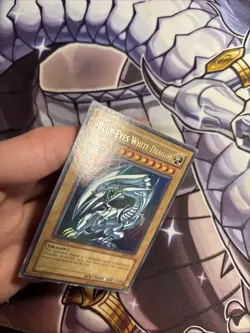 Yu-Gi-Oh! Blue Eyes White Dragon SDK-001 1st Edition MP/HP (WNU) - Image 4