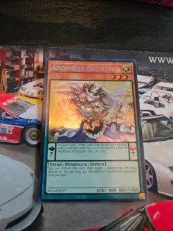 Yu-Gi-Oh! Archfiend Eccentrick (Secret Rare) RA04-EN017 Quarter Century Stampede - Image 2