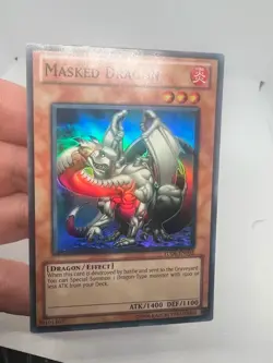 3x Masked Dragon TU06 Foreign Yugioh! - 1x French 1x Italian 1x English Euro LP - Image 5