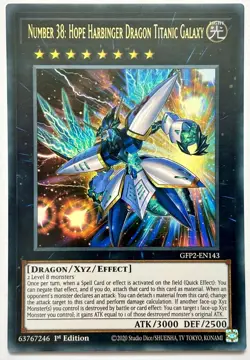 GFP2-EN143 Number 38: Hope Harbinger Dragon Titanic Galaxy - Ultra 1st Ed LP - Image 1