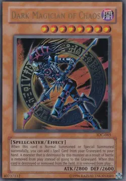 Dark Magician of Chaos - IOC-065 - Ultra Rare - Unlimited Edition DMG Yugioh Inv - Image 1