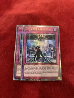 Yugioh Welcome Labrynth BLMR-EN102 Quarter Century Secret Rare 1st Ed EURO x1 - Image 1