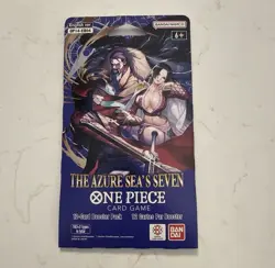 One Piece TCG: The Azure Sea's Seven Lot Of ×10 Sleeved Boosters OP-14 English. 810158836419 - Image 1