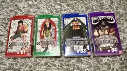 ONE PIECE TCG: STARTER DECK 1-4 (ST-01, 02, 03, 04) NEW FACTORY SEALED ENGLISH - Image 1
