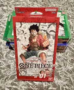 ONE PIECE TCG: STARTER DECK 1-4 (ST-01, 02, 03, 04) NEW FACTORY SEALED ENGLISH - Image 4