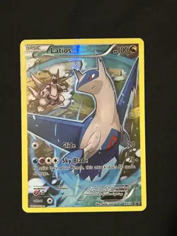 Pokemon TCG Latios XY79 XY Black Star Promo Full Art Ultra Rare Holo Card - Image 1