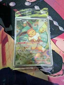Pokemon Card - Eevee SVP173 - Scarlet & Violet - Black Star Promo - Sealed - Image 1
