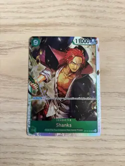 Shanks ST16-004 SR One Piece Tcg English Card Game - Image 1