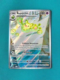 Reuniclus 212 Sv: Scarlet & Violet Promo Cards Full Art holo NM - Image 1