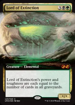 MTG English Lord of Extinction NM Foil Ultimate Box Toppers - Image 1