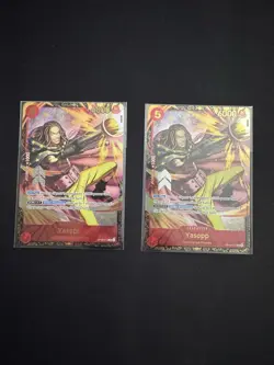 One Piece TCG 2025 Regional Season 2 Top 64 Prize Card OP09-013 Yasopp sealed - Image 1