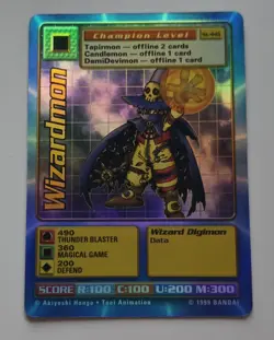 Custom Digimon Card listing for aroldrio - Image 1