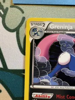 Pokemon TCG Greninja XY Black Star Promo Holo Card XY24 Relist - Image 4