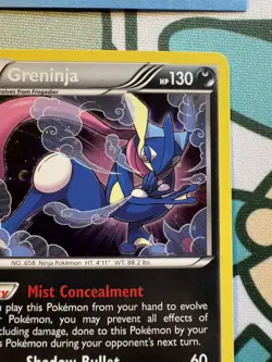 Pokemon TCG Greninja XY Black Star Promo Holo Card XY24 Relist - Image 5