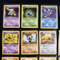 Pokemon 1999 TCG Team Rocket 1st Edition Non Holo Partial Set 40 Card Lot NM/LP - Image 3