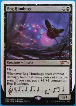 Bog Humbugs (Holiday 2018 Promo) FOIL NM MTG MAGIC CARD (506947) ABUGames - Image 1