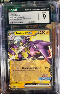 lot of 9 cgc graded pokemon cards, awesome bulk deal. great for givy's. - Image 5