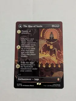 The Rise of Sozin (Borderless) Avatar: The Last Airbender Regular - Image 1