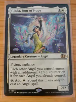 MTG - Giada, Font of Hope 0060 J25 Foundations M/NM Free UK P&P - Image 1