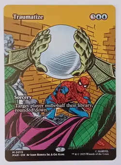 Traumatize. 0015. Marvel Bonus Sheet - Image 1