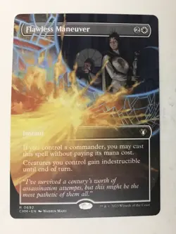 Flawless Maneuver (Borderless) Commander Masters Regular - Image 1