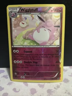 Wigglytuff 66/124 XY - Fates Collide Uncommon Reverse Holo Pokemon TCG NM - Image 1