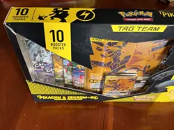 Nintendo Pokemon TCG Pikachu and Zekrom-GX Tag Team Premium Collection - Image 5