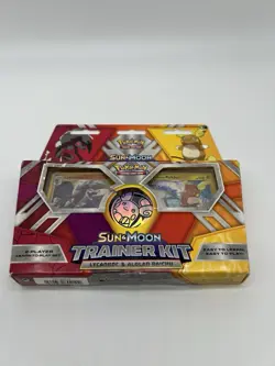 Pokemon TCG Sun and Moon Trainer Kit Lycanroc & Alolan Raichu Sealed - Damaged - Image 1