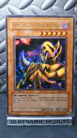 | Yugioh The Fiend Megacyber PSV-100 1st Ultra Rare Pharaohs Servant HP 🔥 | - Image 1