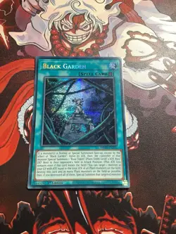 Yugioh! TCG - Black Garden - Prismatic Secret Rare - 2025 Mega-Pack - MP25-EN132 - Image 1