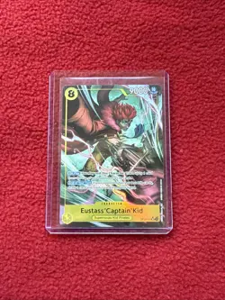 Eustass Captain Kid OP10-112 Alt Art Royal Blood Foil Parallel SR One Piece - Image 1