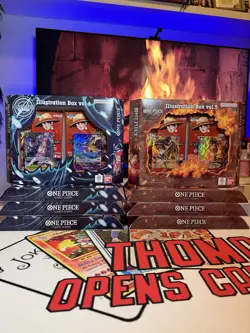 One Piece - Illustration Box Vol. 5 & Vol. 6 (8 total boxes, 4 of each.) - Image 1