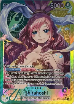 Shirahoshi AA Leader OP11-022 - A Fist of Divine Speed - One Piece TCG - Image 1