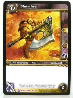 World of Warcraft TCG - Blut der Gladiatoren Rare/Epic Karte aussuchen - WoW - Image 1